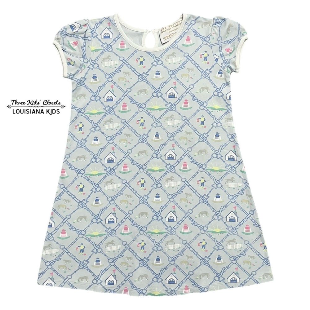 Beaufort Bonnet Company 8Y Exclusive Horse Country Cuteness Pennys Play Dress